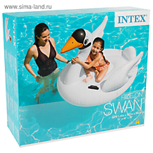 Игрушка для плавания «Лебедь», 57557NP INTEX